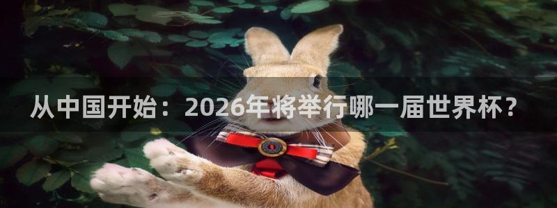 2026年世界杯对阵图：从中国开始：2026年将举行哪一届世界杯？
